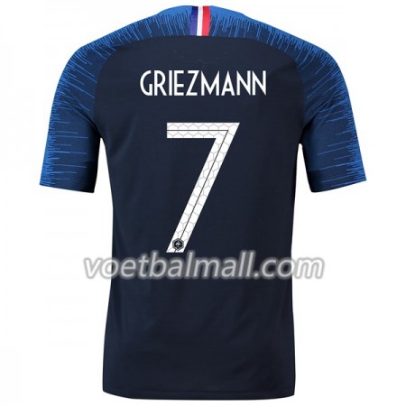 Goedkope Frankrijk Griezmann 7 Thuisshirt WK voetbal 2018 Goedkope Frankrijk Griezmann 7 Thuisshirt WK voetbal 2018